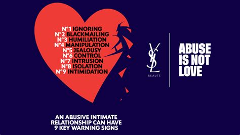 FERRARI Paul on LinkedIn: YSL Beauty / Abuse is not Love